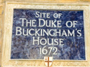 Duke of Buckinghams House Site (id=1894)